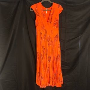 Free people fire orange/red dress